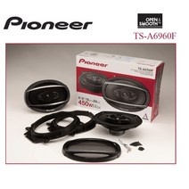 카오디오 전문브랜드 pioneer 파이오니아 TS-A6960F 6-9인치 4웨이 코엑셜 카스피커 좌우1조 그릴망 포함, 6960