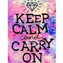 명언 시리즈 (스퀘어 2.5mm 3D 30cmX40cm), keep calm and carry on