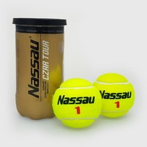 낫소 테니스공 짜르투어 2개입 T-260 ITF KTA 공인구