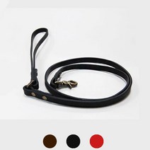 신나라-닷컴_펫마운트 가죽 리드줄 10mm (색상랜덤) 애견 산책 강아지 리드 애완견_ tlsskfk, S-N-선택사항없습니다