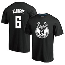 밀워키벅스 티셔츠 MLOGO06 반팔 티 NBA 에릭블레드소 빅사이즈 남자 여자 슈팅 져지 저지 농구 팀 복 상의