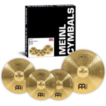 Meinl HCS 심벌즈 셋업 14인치 하이햇 16인치 크래시 20인치 라이드