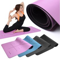 PU 천연고무 요가매트 운동매트 피트니스 헬스 스포츠, 차콜그레이