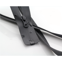 방수 코팅 지퍼 수예 공예 부자재 용품 블랙 화이트, 지퍼 화이트