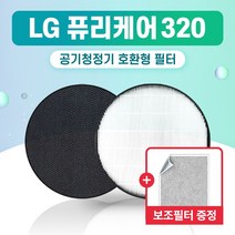 유주컴퍼니 LG 공기청정기 필터 퓨리케어 320 호환 AS122VDS, 프리미엄형