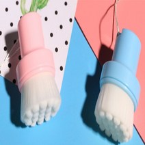 깨끗한 세안 세수 모공 브러쉬 클렌징 블랙헤드 페이스 저자극 거품 색상랜덤, 세안브러쉬 색상랜덤 - 1개
