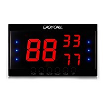이지콜 호출벨 + 수신기 세트 (번호표 공짜) 레드, 26) EY-2003 모니터 + 호출벨 레드 25개