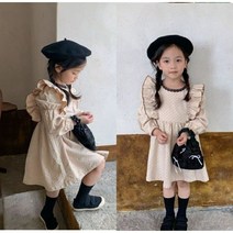 아짱 키즈여아 어깨프릴원피스(가을신상 바로발송)