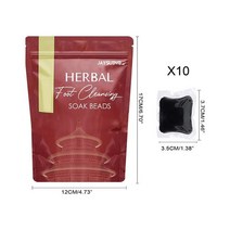 풋케어 약쑥 지친발 발각질 발바닥 발파스 독소 발 목욕 파우더 마사지 생강 담그는 허브 부종 방지 월경통 불면증 10 개, 02 10pcs