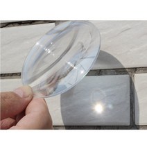 원형 프레넬 광학 동심원 미세 나사산 렌즈 직경 40MM 초점 거리 LED 조명 플라스틱, 04 Focal length 43mm_01 40mm