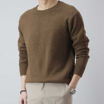 이너프데이 남자 오버핏 두툼한 APS 데일리 니트
