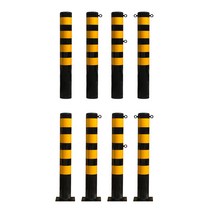 SJ 스틸 일자볼라드 철볼라드 76파이 101파이 매립식 앙카식, H1200