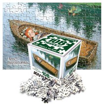 학산문화사 빨강머리 앤 직소퍼즐 미니 108pcs 백합공주, 혼합, 108피스