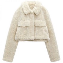 ZARA 자라 뽀글이 양털 자켓 크롭 숏 아우터