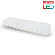 번개표/금호전기 LED 시스템주방등 25W 행복시리즈 주광색 1개입, 1개