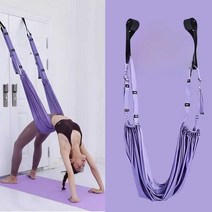 필라테스 밴드 허리 발레 스트레칭 행잉 도어 문설치, 그린 - 300kg까지 가능