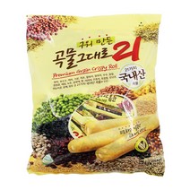 [1+1] 곡물그대로 21 오리지널 구워만든 크리스피롤 500g 대용량 크리스피 곡물과자 개별포장, 2개