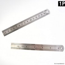 15cm스틸자x4개 50센티철자 쇠자 스텐자0cm