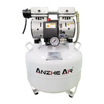 미니 에어콤프레셔 32L one Drive Noiseless Oilless 70L/min Dental Quiet Oil Free Air Compressor