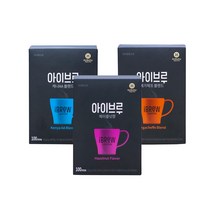 맥널티 아이브루 블랙커피 100T + 100T, 헤이즐넛향 100T_헤이즐넛향 100T