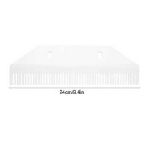 조립식앵글 무볼트 선반 경량랙 제작 창고 헤어 익스텐션 캐디 아크릴 스트랜드 섹션 홀더 2 가지 색상 디, 한개옵션1, 03 White S 24cm