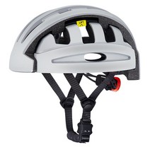 새로운 사이클링 헬멧 도시 승마 접이식 안전 헬멧 휴대용 고강도 SGS 자전거 헬멧 MTB 자전거 헬멧 Casco Bicicleta, 하얀색