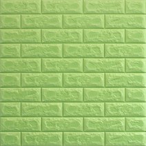 쿠셔니 파벽돌 폼블럭 21색상 71x77cm 1장 22장, 라이트그린