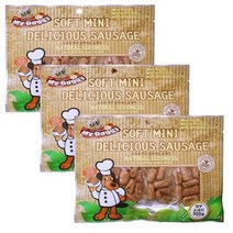 마이도기 소프트 미니 델리셔스 소세지 강아지 간식, 대구맛, 3개입