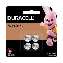 듀라셀 수은건전지 A76/LR44x4P, 상세페이지 참조, 상세페이지 참조