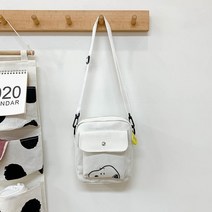미니 스누피 가방 캔버스 크로스백 핸드폰가방 메신저백