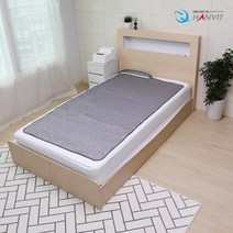 숨쉬는 보일러초슬림 온수매트 HV-1810 [그레이 싱글] 100*180cm 온수보일러 전기장판 온돌매트 전기매트, 상세페이지 참조