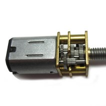 유압 모터 감속 GA12-N20 M4 * 55MM 긴 스레드 스핀들 12v DC 마이크로 전기 기어, [02] 60rpm, [03] 12V