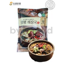 선봉식품 자연깃든 양평 해장국 600g 깊고 감칠맛 나는 풍부한 맛, 1개