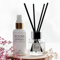 정민이네샵 [선물포장무료] 유해성분 불검출 KC인증 완료 안전한 룸탈취스프레이 [골드실버캡 80ml+디퓨져세트] 휴대용탈취제 웨딩답례품 결혼답례품 고급답례품 소규모답례품 돌답례품 화장실거실탈취제, 1세트, 골드실버 80ml+스틱디퓨져50ml 2조(유칼립투스향)