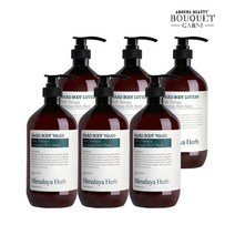 히말라야 허브 나드 티트리로즈마리향 바디워시 900ml x3개+로션 900ml x3개, 없음