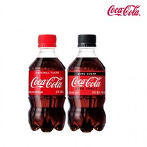 코카콜라&코카콜라제로 300ml X 각3개(총6개) 탄산음료 청량음료 미니펫 미니탄산 편의점 음료수 새벽커머스, 상세페이지 참조