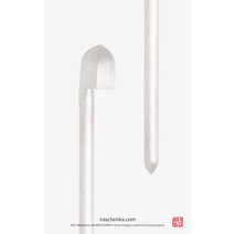 21 cm 은비녀 기본비녀 쪽머리비녀 핸드메이드비녀 민무늬 은비녀 비녀 나스첸카