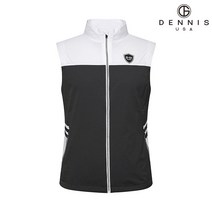 [데니스골프] 남성)타공펀칭 우븐조끼_N18SMVT211, 와인:100