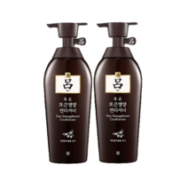 트윈스몰 국내산 100% 검정콩 추출물 함유 (려) 흑운 모근영양 컨디셔너 500ml, 2개