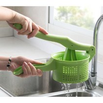 야채 음식 누름 채반용 야채탈수기 미니탈수기, 1개