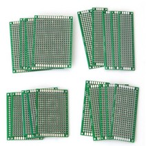 일렉킹 PCB 만능기판 양면기판 양면에폭시 아두이노 납땜 회로판, PCB기판 6X8