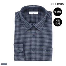 [빌리버스] 남자 겨울 기모 긴팔 셔츠 BSH267 남성 체크 일반핏 남방