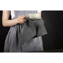 메종드오딜 린넨 100% 키친크로스 테이블매트, 다크그린, 1개