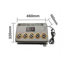 전기 트럭 분할 에어컨 시원한 주차 자동차 굴삭기 트랙터 트레일러용 Ac 24V, Single Outlet 24V
