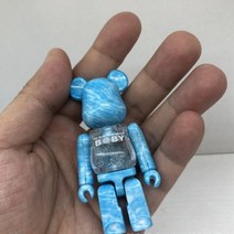 Bear bricks 400% 1000 Cyberpunk Daft 벽돌 그림 컬렉션 조각상 장식품, Mini about 7cm 0