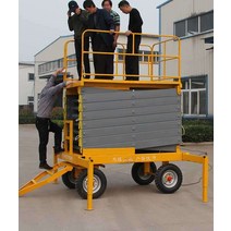 사다리차 유압 1톤트럭리프트 화물 승강기 리프트, 상세 페이지 참고, 1000kg 4m 380V/220V 택1