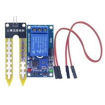 아두이노 토양 습도 센서 5V 릴레이 모듈 Soil Moisture Control Module, 1개