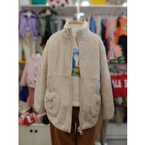 곰돌 보아플리스 점퍼 B214MJP03
