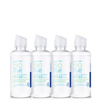 바슈롬 바이오 트루 렌즈 보존액, 120ml, 4개