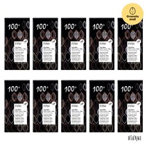 비바니 유기농 다크 100% 초콜릿 80g 10개 1박스, 10세트